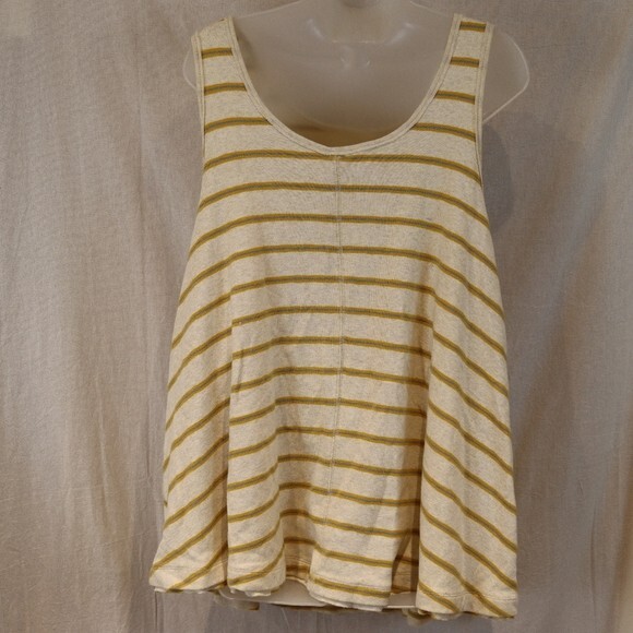Free People Striped Tank Top We The Free Garden Stripe Tank Tunic Small - Picture 6 of 11